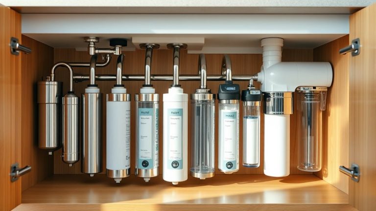 top sink water filter systems