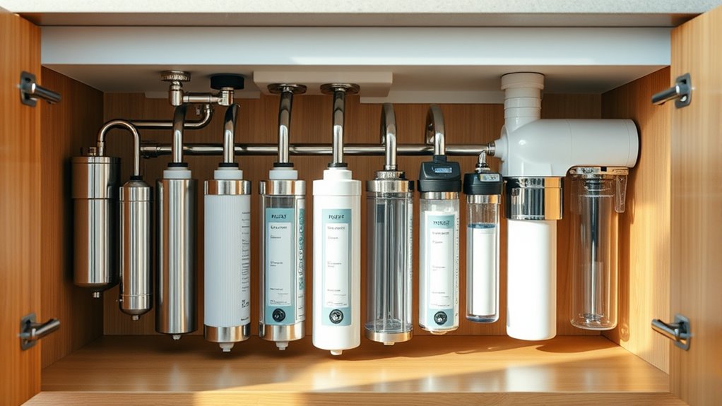 top sink water filter systems
