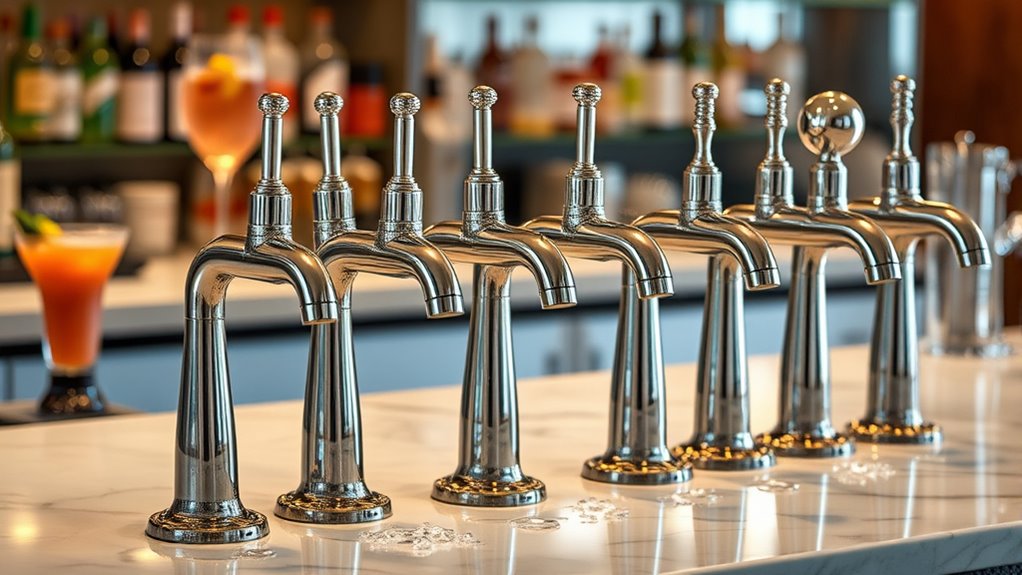 top stainless beverage faucets