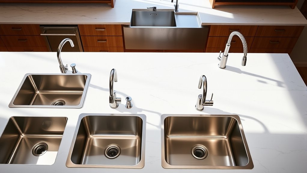 top stainless sink picks