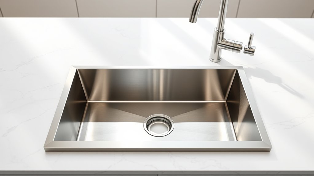 top stainless steel kitchen sinks