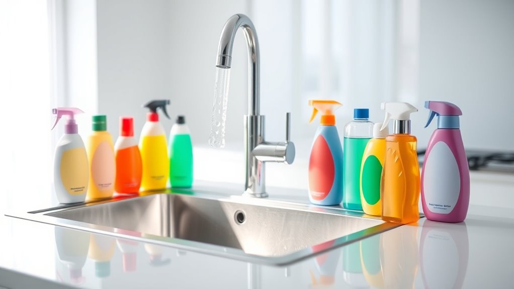 top stainless steel sink cleaners