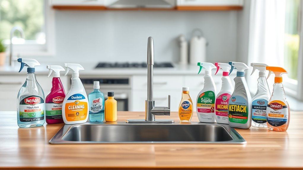 top stainless steel sink cleaners