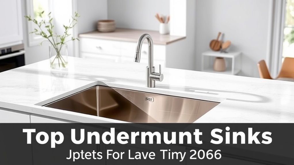 top stylish undermount sinks