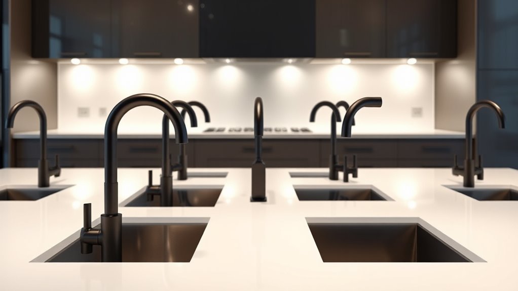 top touchless black faucets