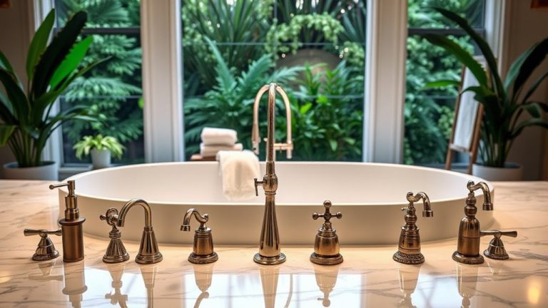 top tub filler faucets