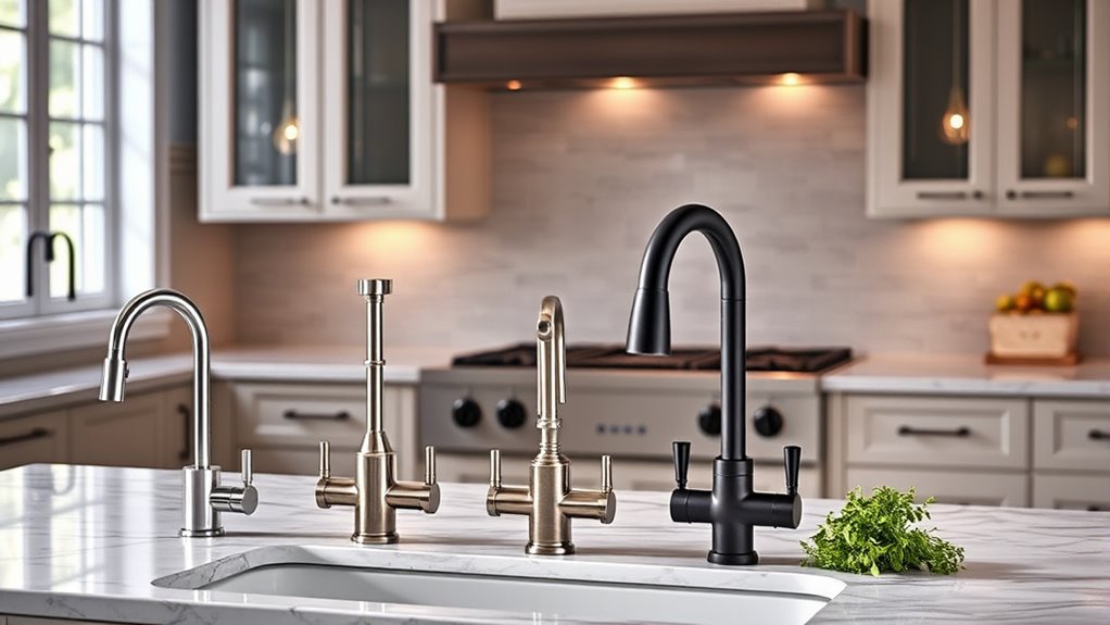 top two handle faucets