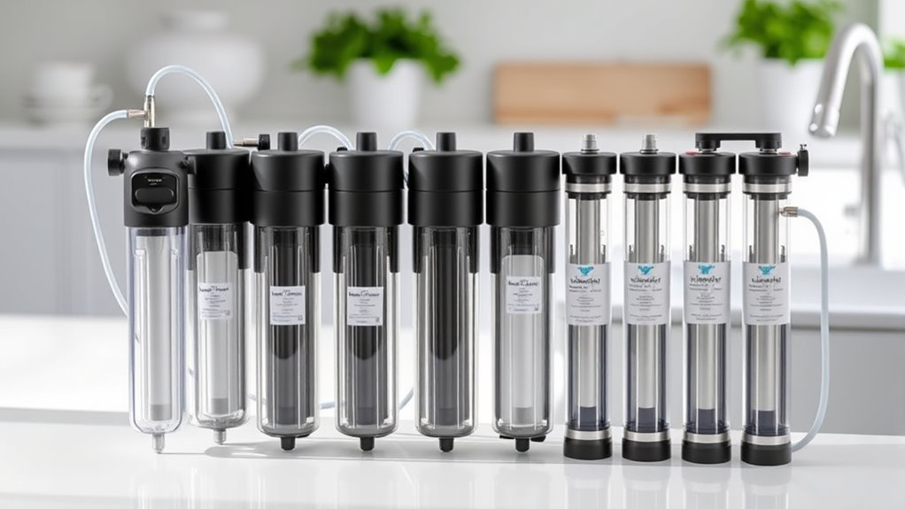 top under sink water filters