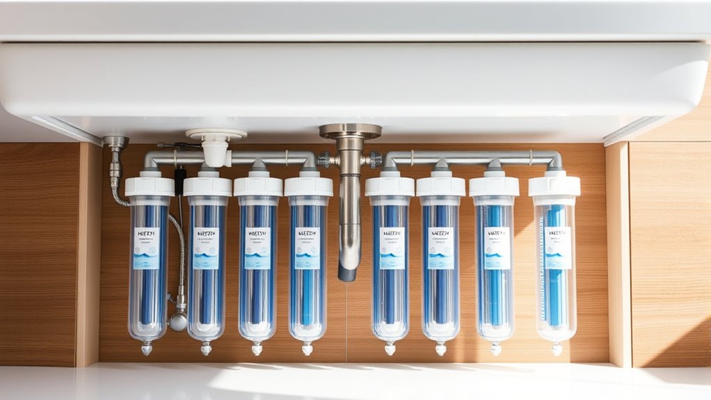 top under sink water filters