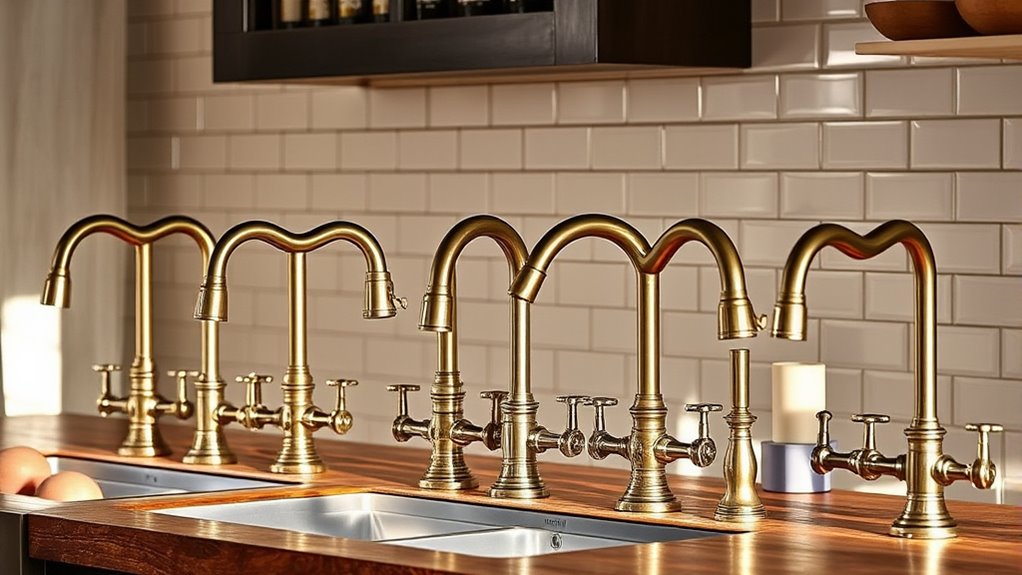top victorian kitchen faucets