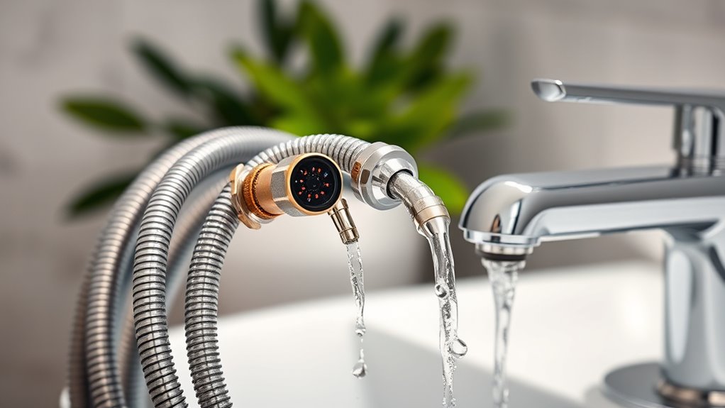 top water supply lines